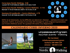 #NordicWalking Calendario