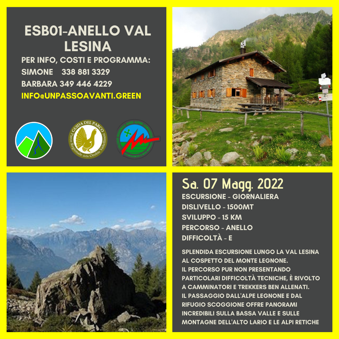 Anello Val Lesina - unpassoavanti.green